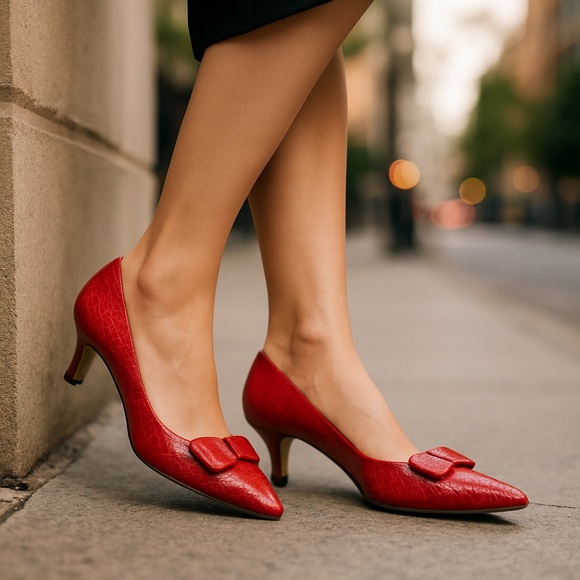 Sz 7 Kate Spade Prim and Proper Kitten Heel shoes - Picture 6 of 6